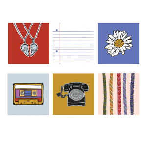 Best Friends Forever Little Note Cards – Set of 6