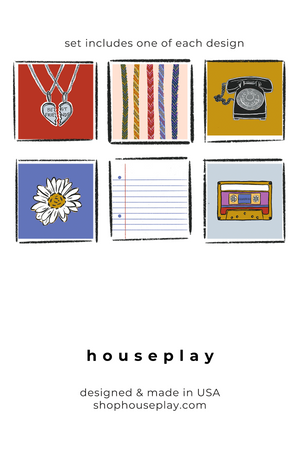 Best Friends Forever Little Note Cards – Set of 6