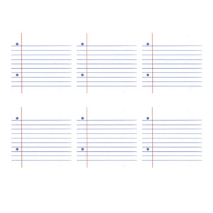 Loose Leaf Little Note Cards – Set of 6