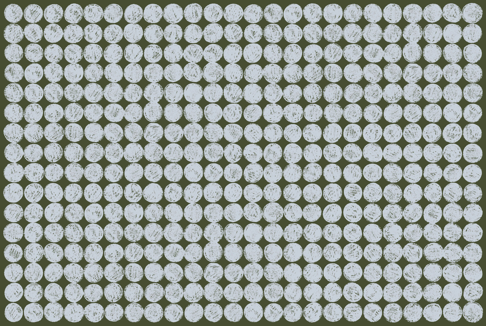 Sky & Evergreen Dots Paper Placemats